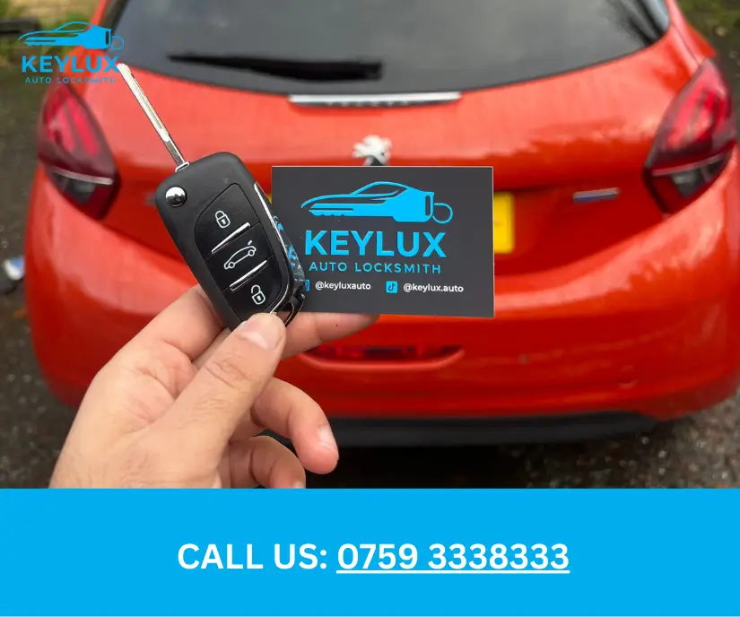 Lost car keys in Chelsea being replaced by a mobile auto locksmith