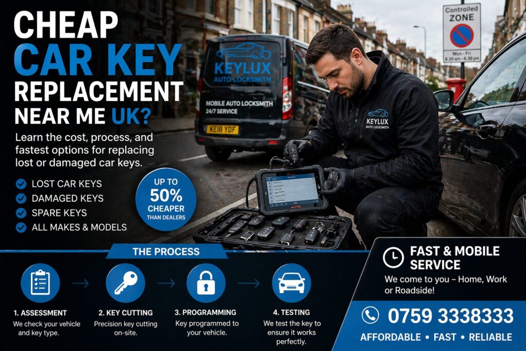 cheap car key replacement near me